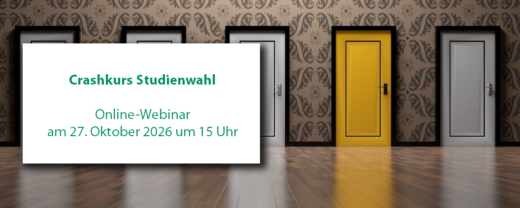 Bild mit vielen verschiedenen Türen und Daten zum Webinar