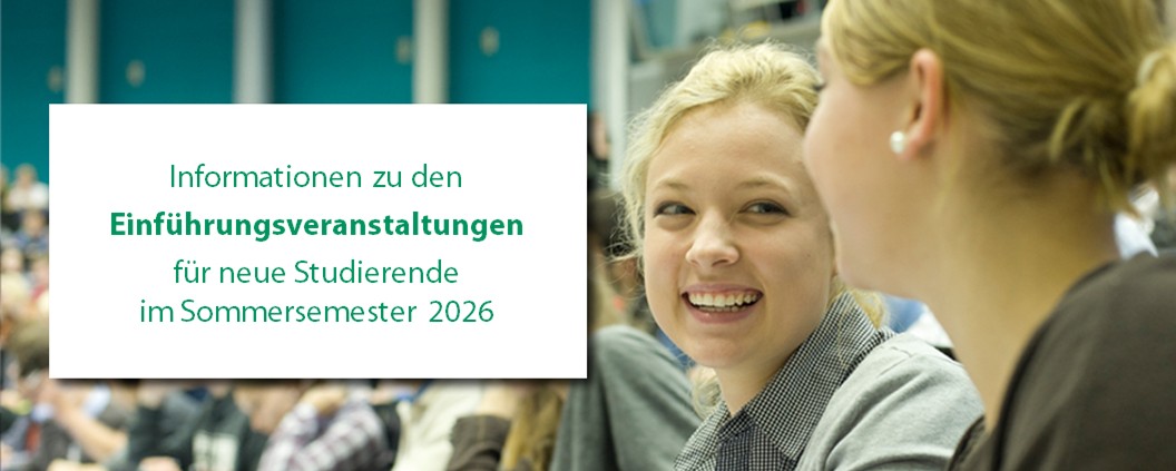 Einführungsveranstaltungen