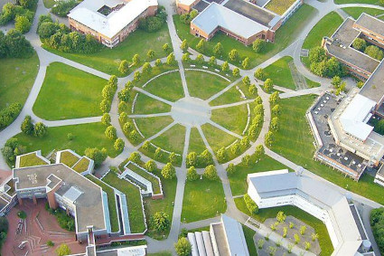 Luftbild Campus Uni Bayreuth